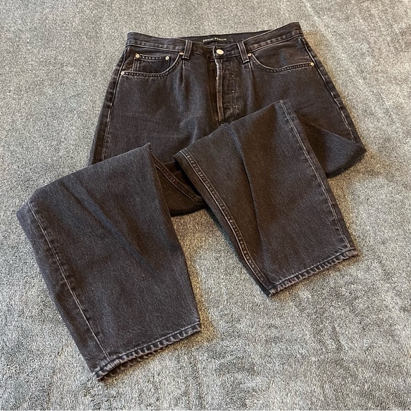 Denim Forum The Tippi High Rise Carrot 26L washed black size 30 - Picture 9 of 11